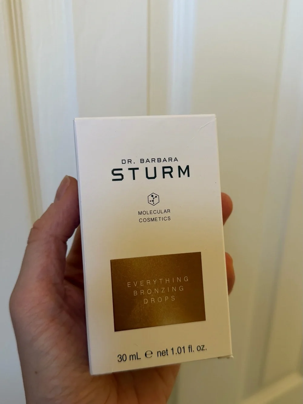 Dr. Barbara Sturm Bronzing Drops — White & Gold Accent